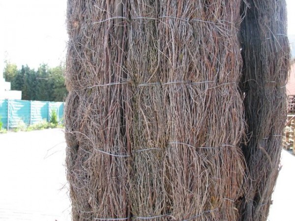 Sumpfheidematte 45 - 200 cm hoch x 300 cm lang - Sichtschutz