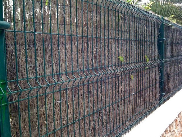 Heidematte 15 - 150 cm hoch x 500 cm lang - Sichtschutz