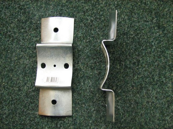 Rundholz-/ Palisadenbeschlag 80 mm