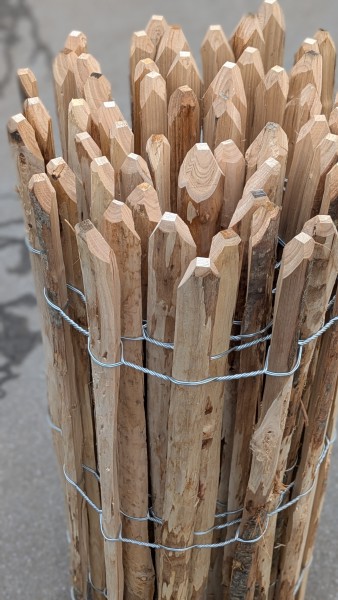 schweizer Staketenzaun Kastanie - Höhe 110 cm