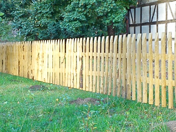 lattenzaun kastanienholz 75 cm