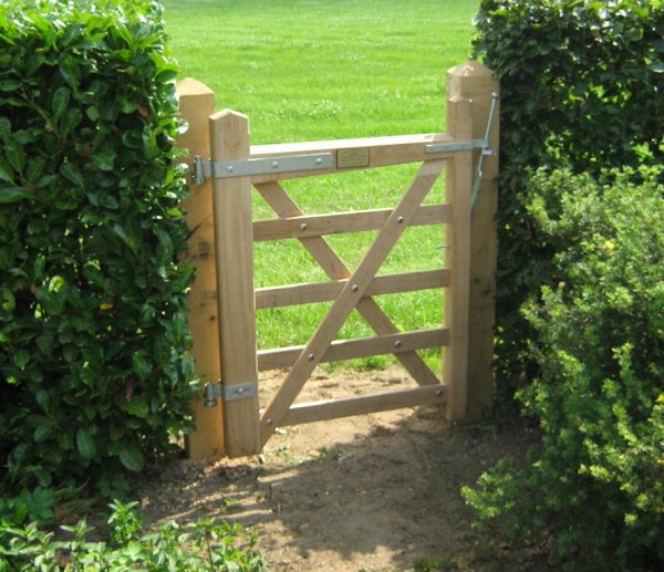 Weidetor 120 Cm Hoch X 90 Cm Breit Aus Eiche Hoftor Aus Holz